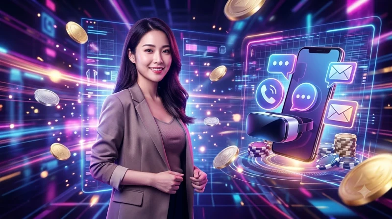 Các kênh liên hệ chính thức của i9bet: chat trực tuyến, email, hotline, fanpage