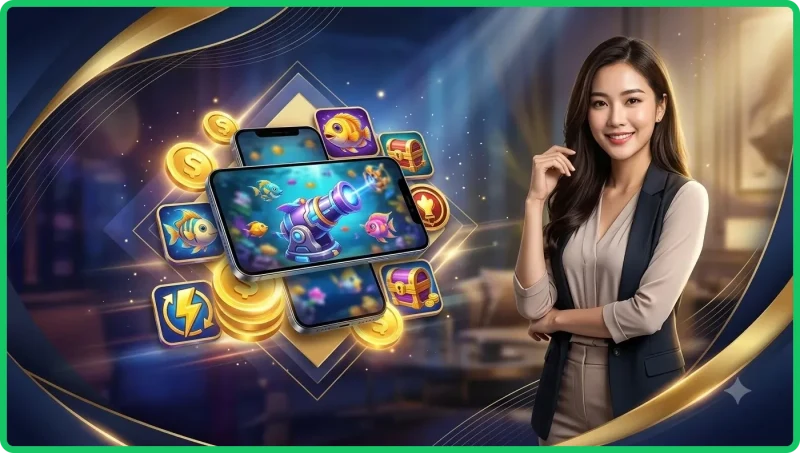 Game bắn cá i9bet với đồ họa 3D sắc nét, kho vũ khí đa dạng