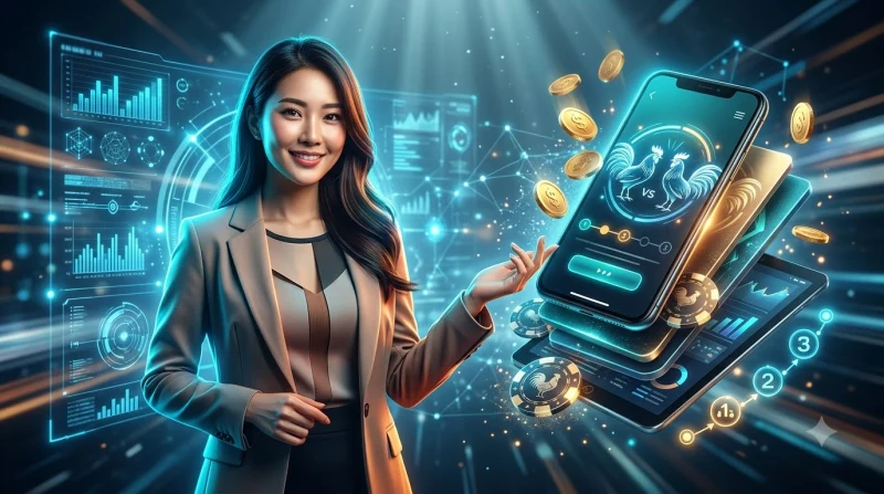 Quy trình tham gia đá gà online tại i9bet qua điện thoại với các bước minh họa
